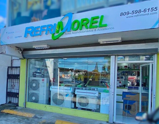 Fotografía original del local de RefriMorel
